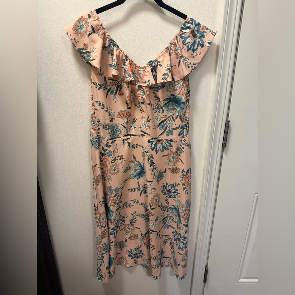 Floral Ruffle Dress